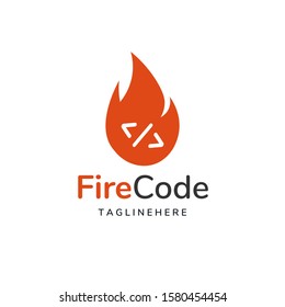 Modern software code programmer logo icon design vector in isolated white background