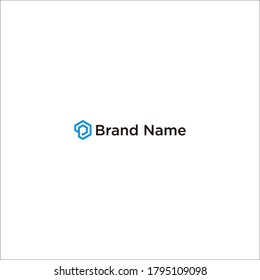Logo de software moderno que atrae a los desarrolladores