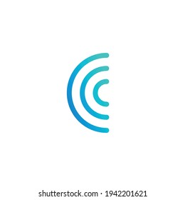 Modernes und anspruchsvolles Design für das Logo von C-Buchstaben