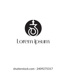 modern and sophisticated hookah logo design