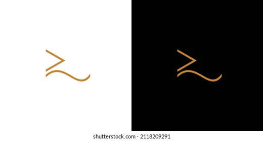 Modern and sophisticated letter R initials logo design 5