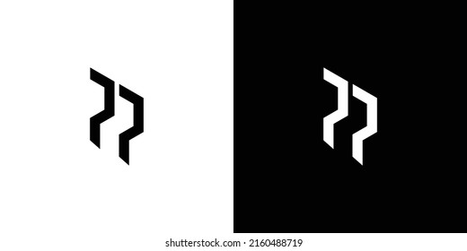 Modernes und raffiniertes Logo für PP-Buchstaben
