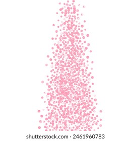 Modern Sparkle. Golden Fashion Element. Rose Splatter Stardust. Pink Scatter Invite. Celebration Brochure. Save Date Card. Decoration Particle. Golden Modern Sparkle