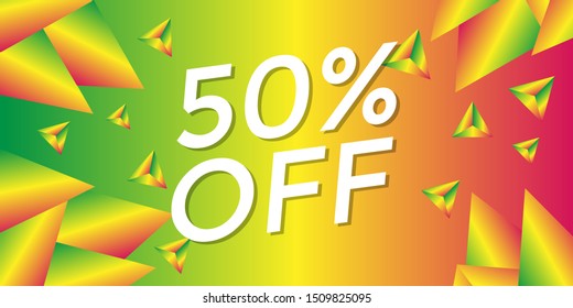 Modern Special Offer Sale Banner and Poster Background vector.