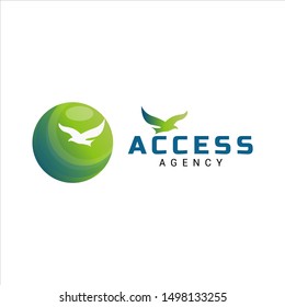 Modern Sphere logo image, globe,company