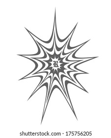 modern spider web elbow tattoo art