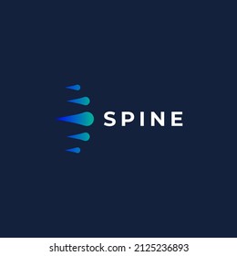 Modern Spine Logo Design for your business