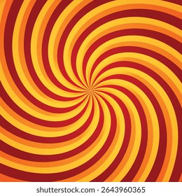 Modern Spiral Depth Abstract Background With Maroon Color