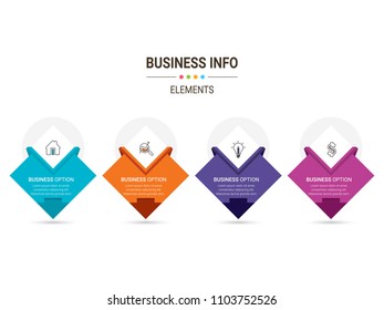 Modern Spiral Infographics Template