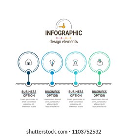 Modern Spiral Infographics Template