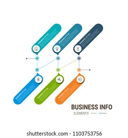 Modern Spiral Infographics Template