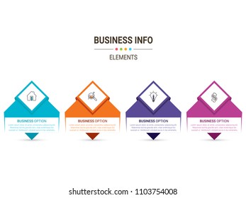 Modern Spiral Infographics Template
