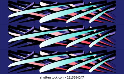 modern splash geometry abstract vector illustration