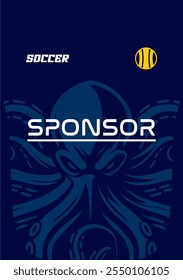 Modern Sport Jersey Design Template Stylish