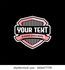 Modern Sport Logo Emblem Vector Eps 10