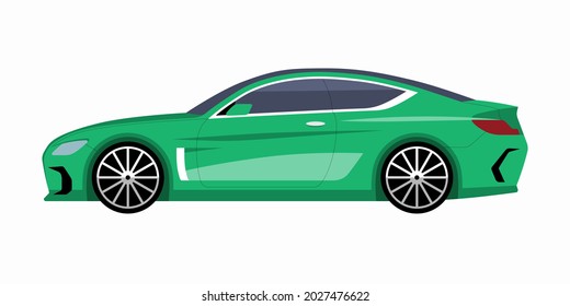 Set Modern Car Silhouettes Vector Illustration Stock Vector (Royalty ...