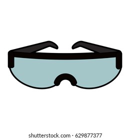 modern sports glasses icon image 