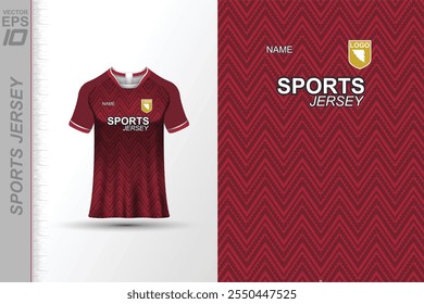 Modern sports jersey design with dynamic colors and geometric patterns, perfect for soccer, cycling, or activewear. A sleek and energetic look ideal for teams or personal sports apparel