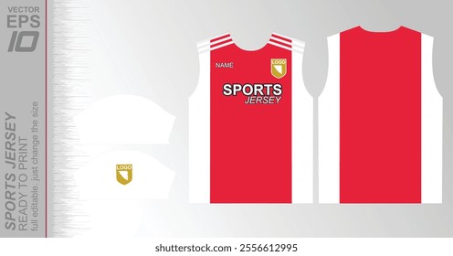 Modern sports jersey design with dynamic colors and geometric patterns, perfect for soccer, cycling, or activewear. A sleek and energetic look ideal for teams or personal sports apparel
