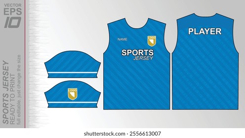 Modern sports jersey design with dynamic colors and geometric patterns, perfect for soccer, cycling, or activewear. A sleek and energetic look ideal for teams or personal sports apparel