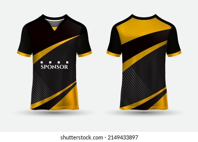 Modern sports jersey design vector and t shirt template sports design background.