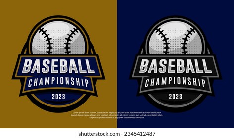 Modern Sports Vector Logo Template