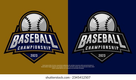Modern Sports Vector Logo Template