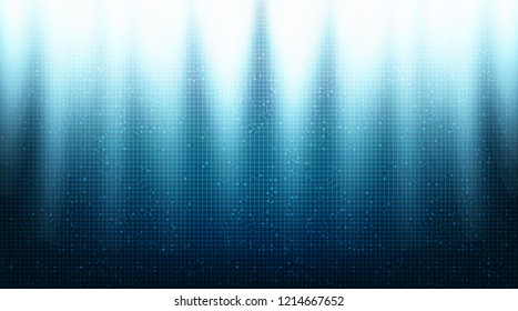 Modern Spotlight on Circuit Microship Technology Background,Hi-tech Digital and network Concept design,Vector illustration.