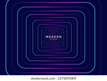 Modern square colorful background New Trend. Abstract dynamic line high tech frame. Concept technology, futuristic, Ai, network, business, online, financial, presentation, cover, advert	