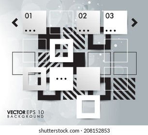 Modern Square Design Eps 10