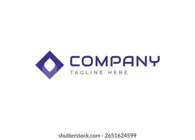 Modern Square and letter A Studio Logo