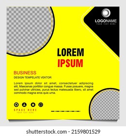 
Diseño de plantilla de banner de conjunto cuadrado moderno editable con alta resolución. Adecuado para publicaciones en medios sociales, web, publicidad y promoción