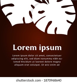 
Moderne quadratische Vorlage mit floralen und abstrakten Elementen. Geeignet für Social Media-Beiträge, Banner-Design, mobile Apps. Vektor, moderner Hintergrund