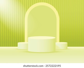 Modern Stage podium design for product preview