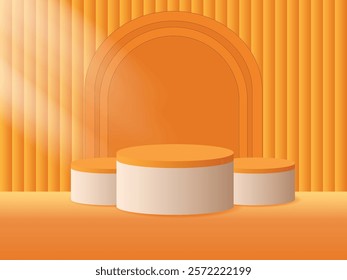 Modern Stage podium design for product preview