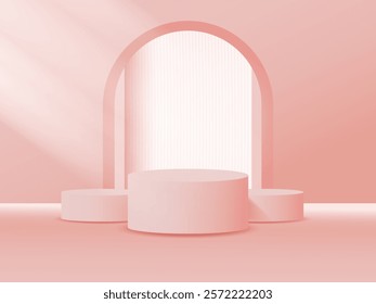 Modern Stage podium design for product preview