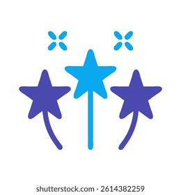 Modern Star Cluster with a magical dreamy twist