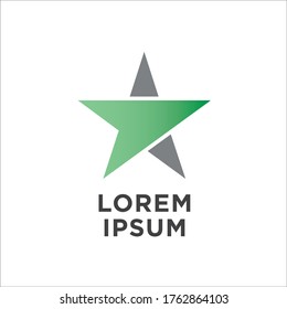 Diseño de logotipo de elementos estrella modernos