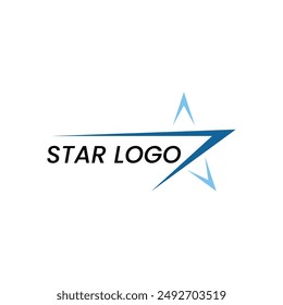 Diseño de Plantilla de logotipo de Vector estrella moderno.