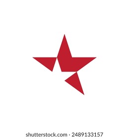 Modern Stars logo design vector concept