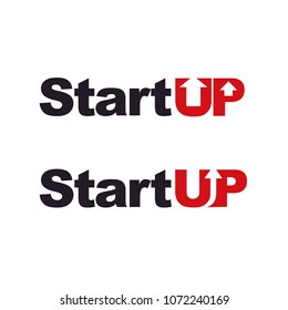 Modern Start Up Typography Logo design inspiration