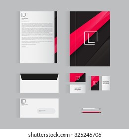 Modern Stationery Template Design for Your Business | Vector Design