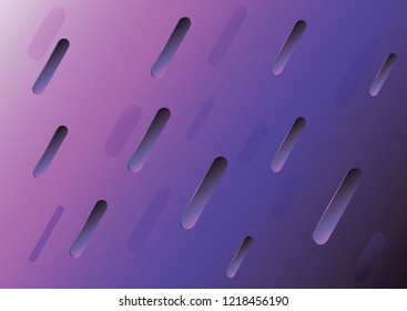 Modern straight rounded shapes on a colored background. Abstract background. Suitable for your design element and background. Vector illustration