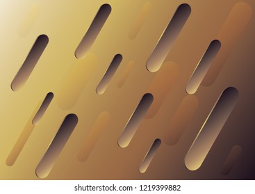 Modern straight rounded shapes on a colored background. Abstract background. Suitable for your design element and background. Vector illustration