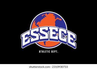 Modern streetwear essence graphic design ideas template