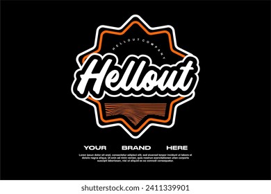modern streetwear fashion tshirt urban design vector suitable for printing