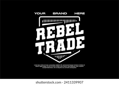 modern streetwear fashion tshirt urban design vector suitable for printing