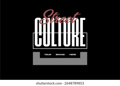 modern streetwear fashion tshirt urban design vector suitable for printing