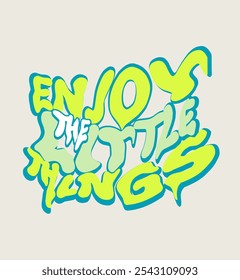 Modern streetwear graffiti typography vector illustration for graphic t-shirt printing, posters, streetwear, hoodies, and, other design creative uses