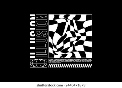 Modern streetwear graphic design tshirt print design